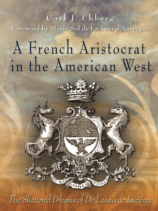 Cover image for A French Aristocrat in the American West